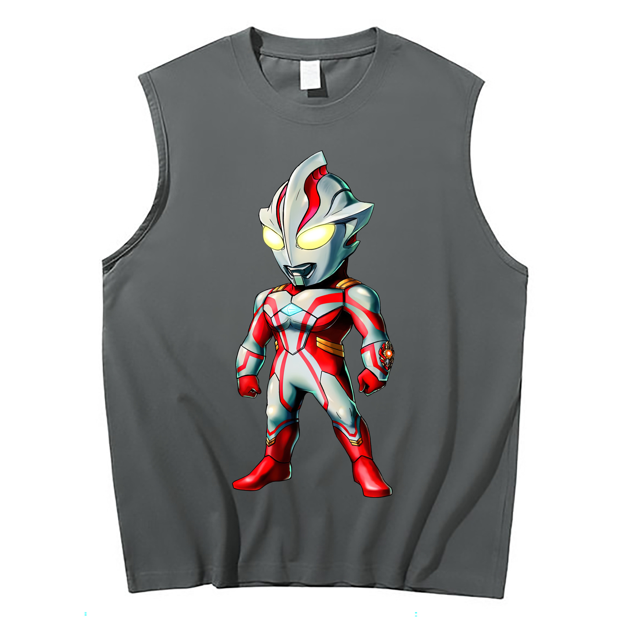 （画像用） ウルトラマン Ultraman コットン100％タンクトップ（フロントプリント）